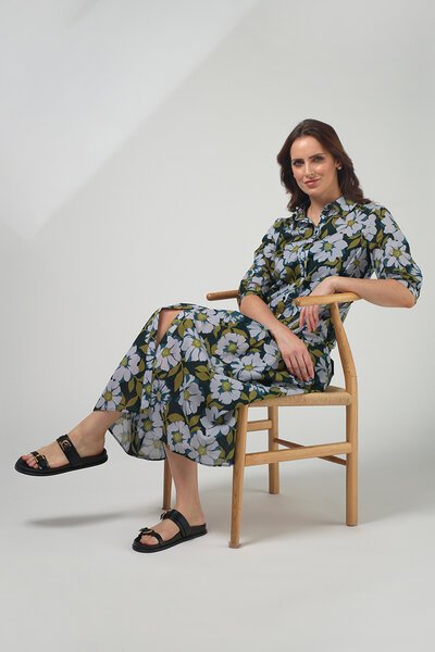 Stella + Gemma Clara Nightfall in Giverny Dress-nightfall-in-giverny-pattern-Hello Cyril.
