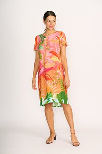 Foil Swing Back Dress