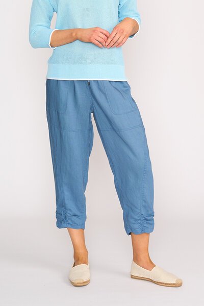 Oh Three Draped Panel Detail Pant-lives-Hello Cyril.