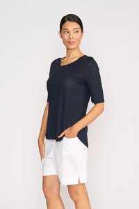 Foil Plain Leading Lady Top