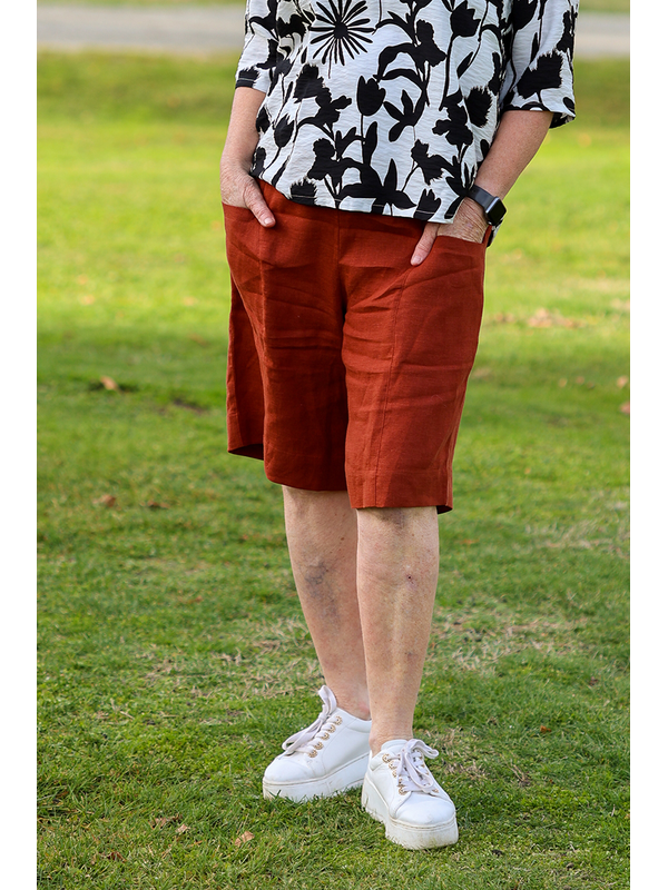 Preen Panel Lines Shorts