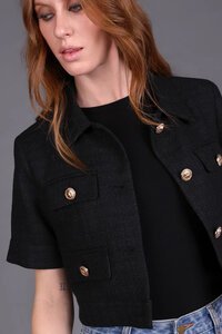 Storm Boucle Short Sleeve Blazer