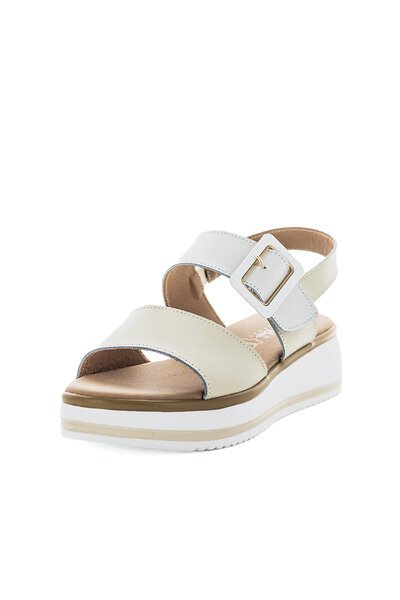 Just Bee Carlita Sandal-striped-shirt-Hello Cyril.