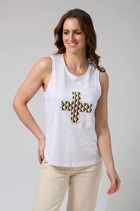 Stella + Gemma Everyday Fez Cross Tank