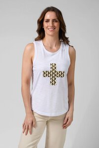 Stella + Gemma Everyday Fez Cross Tank
