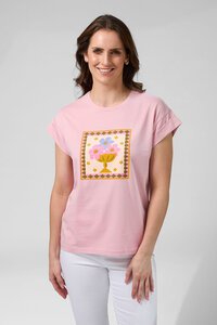 Stella + Gemma Cuff Jardin Tile Tee