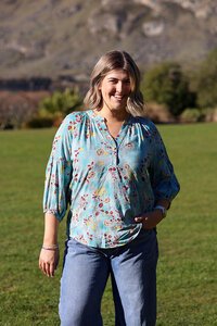 Glam Airlie Blue Top