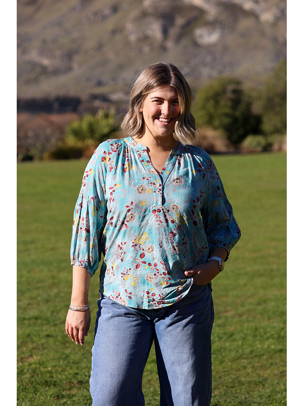 Glam Airlie Blue Top