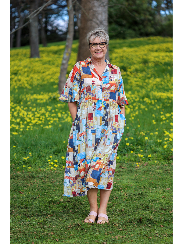 Glam Rust Solace Dress