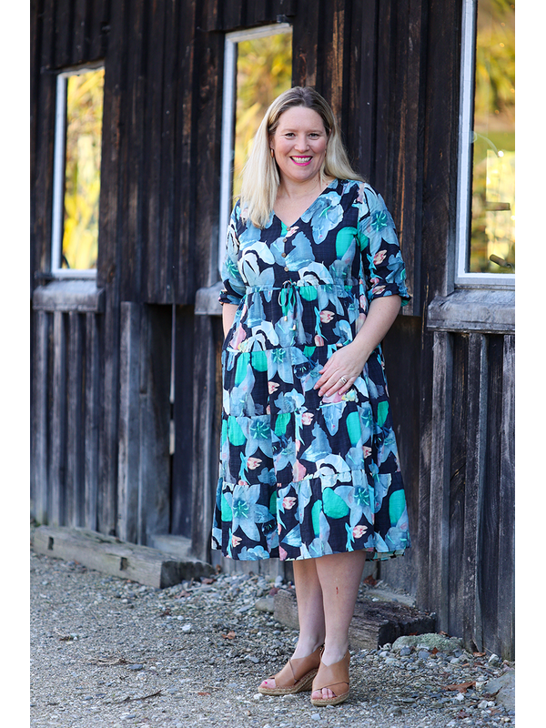 Glam Blue Cove Dress