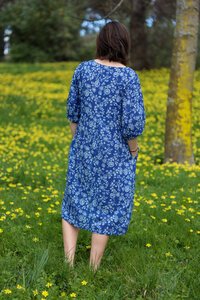 Glam Blue Tidal Dress