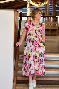 Glam Fushia Bayside Dress