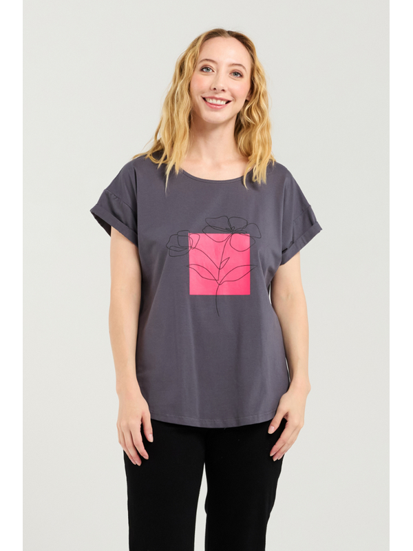 Seduce Lily Print Top