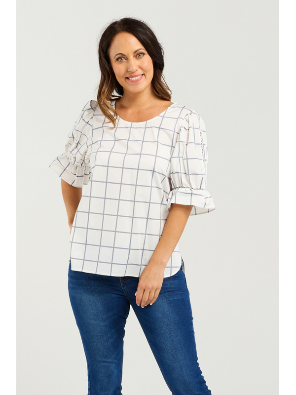Seduce Sadie Grid Top