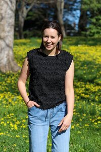 Zafina Charlotte Tassel Top