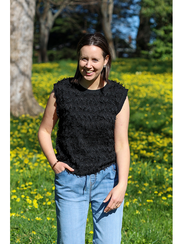 Zafina Charlotte Tassel Top