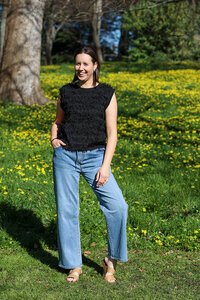 Zafina Charlotte Tassel Top