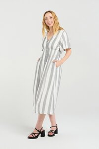 Seduce Amara Stripe Dress