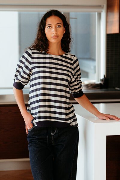 Zafina Check Havana Top-lives-Hello Cyril.