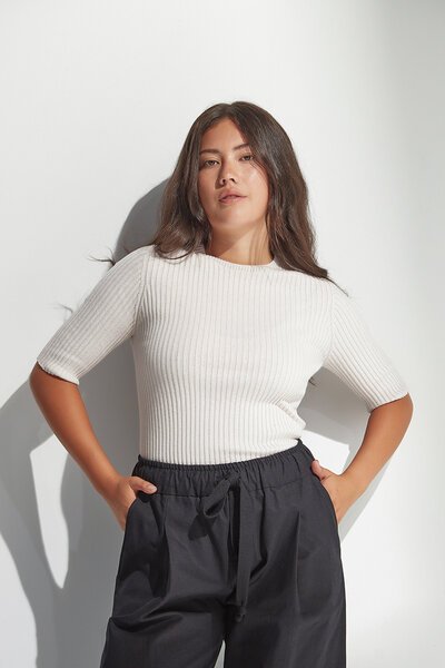 Standard Issue Balance Rib T-Shirt-shop-by-label-Hello Cyril.