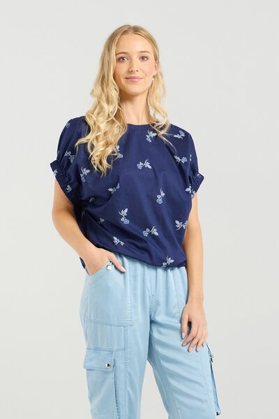 Et Alia Harlee Bluebell Garden Top-hc-new-Hello Cyril.