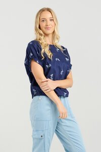 Et Alia Harlee Bluebell Garden Top