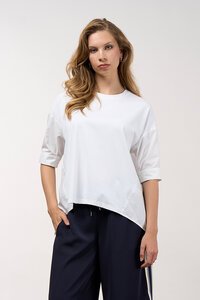 Madly Sweetly Mixed Media Top