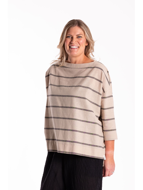 Deeanne Hobbs Striped Slate Top