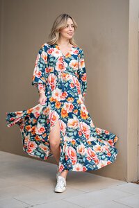 Fria The Label Vintage Floral Selma Dress