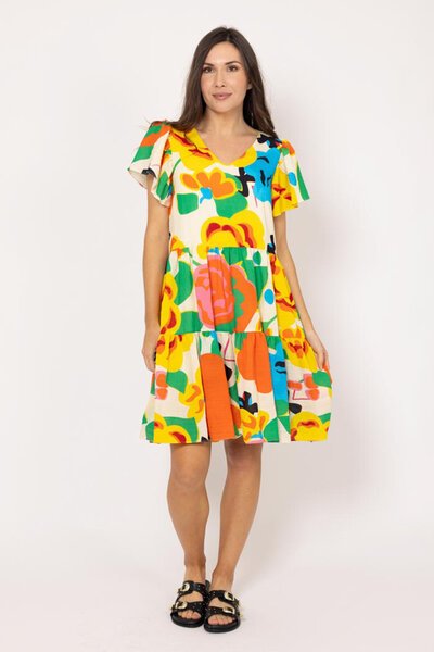 Charlo Fran Floral Dress-hc-new-Hello Cyril.