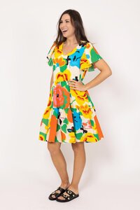 Charlo Fran Floral Dress