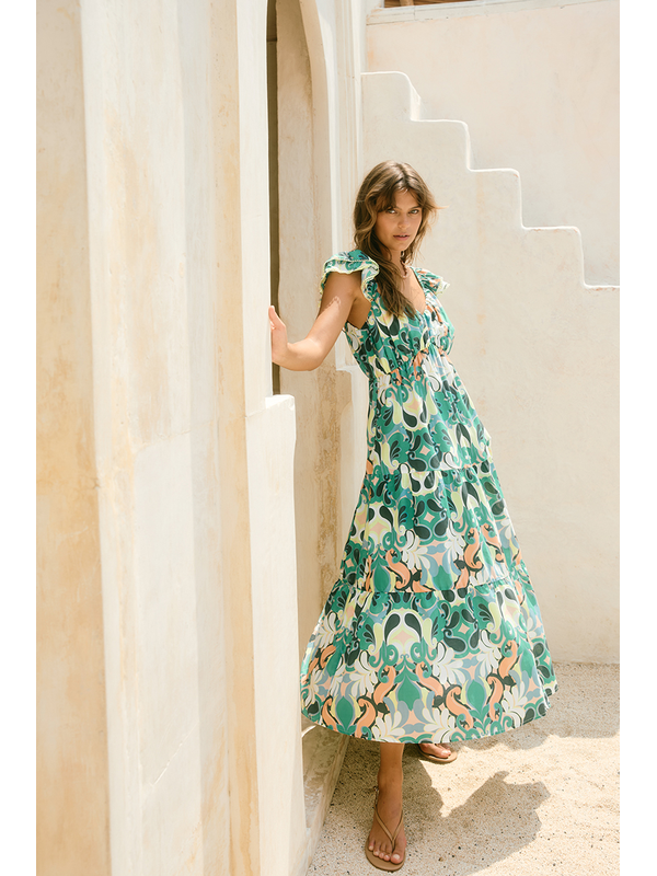 Isle Of Mine Aurora Frill Tank Dress