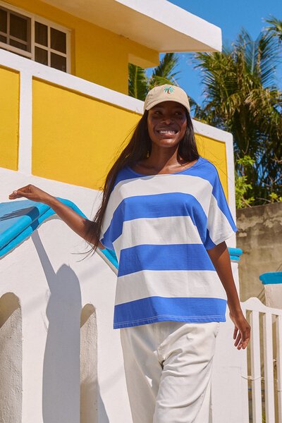 Haven Jardin Stripe T-Shirt-hc-new-Hello Cyril.