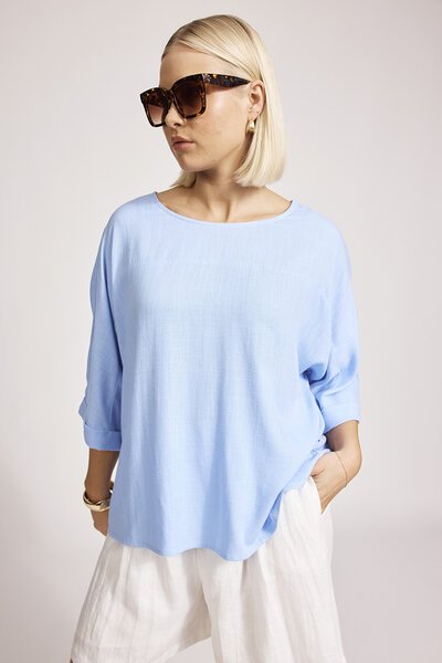 Eb & Ive Alesia Relaxed Top-shop-by-label-Hello Cyril.