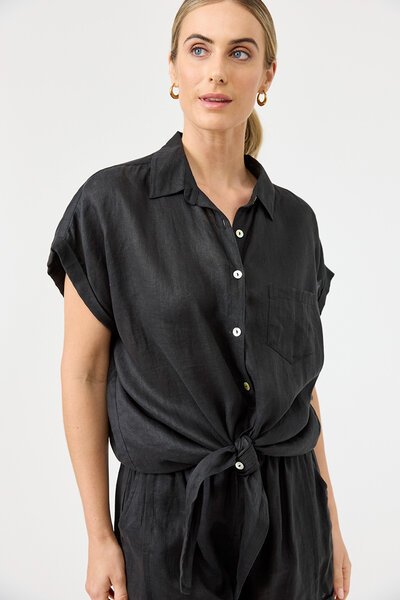 Eb & Ive Studio Tie Shirt-3-ways-to-style-Hello Cyril.