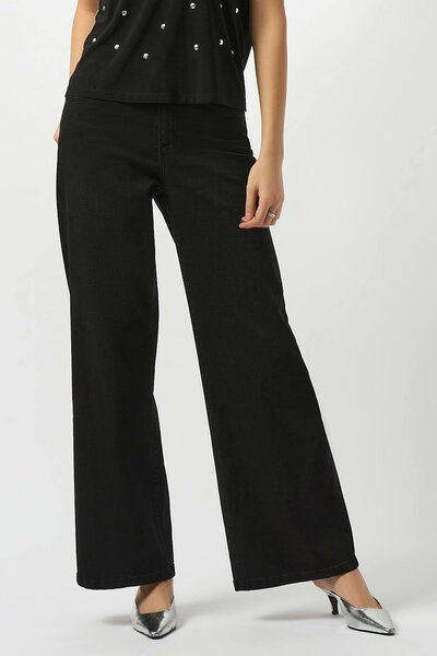 Joseph Ribkoff Classic Wide-Leg Stretch Jean-shop-by-style-Hello Cyril.