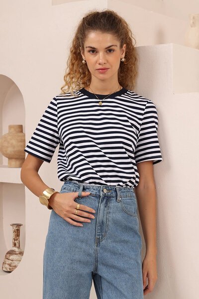 Iris Maxi Nautica Stripe Tee-hc-new-Hello Cyril.