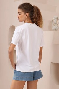 Iris Maxi Stitched Up Tee