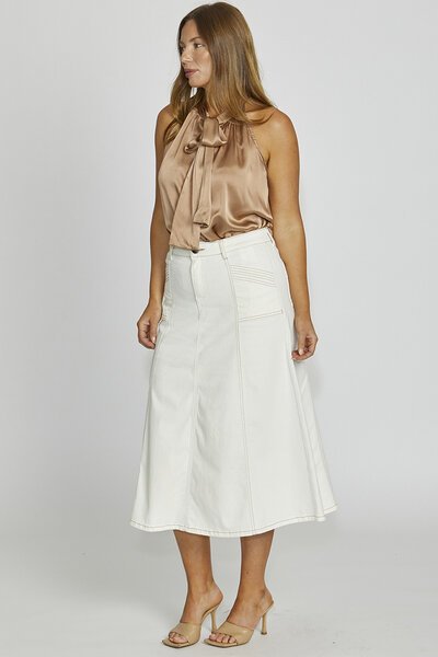 New London Kenley Midi Skirt-shop-by-label-Hello Cyril.