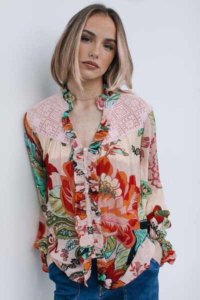 Joop & Gypsy St Tropez Balloon Sleeve Blouse-hc-new-Hello Cyril.