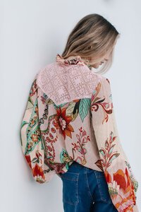Joop & Gypsy St Tropez Balloon Sleeve Blouse