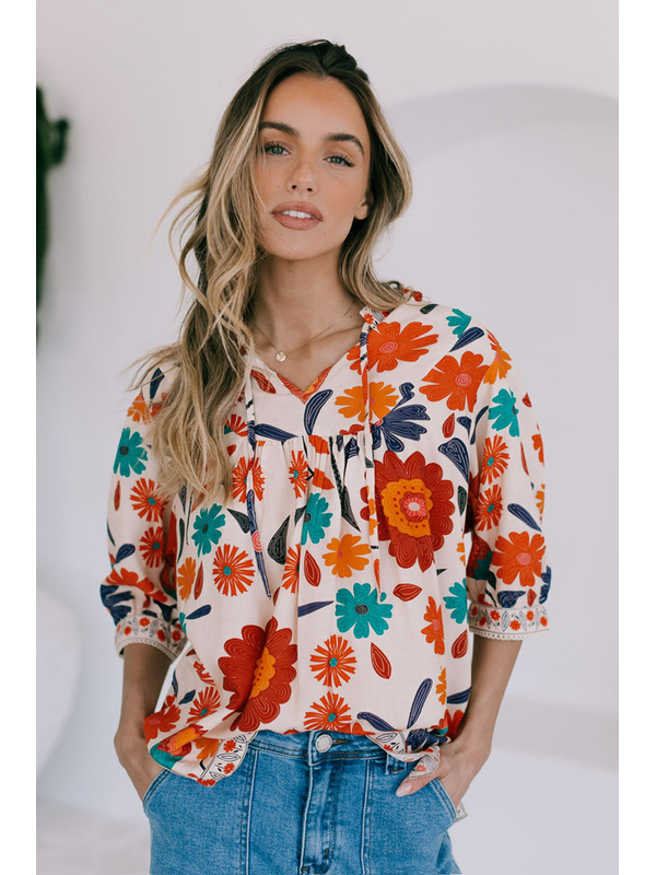 Joop & Gypsy Emilie Flower Top