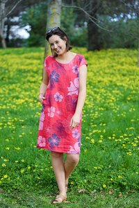 AE Luxe Back Rib Panel Dress