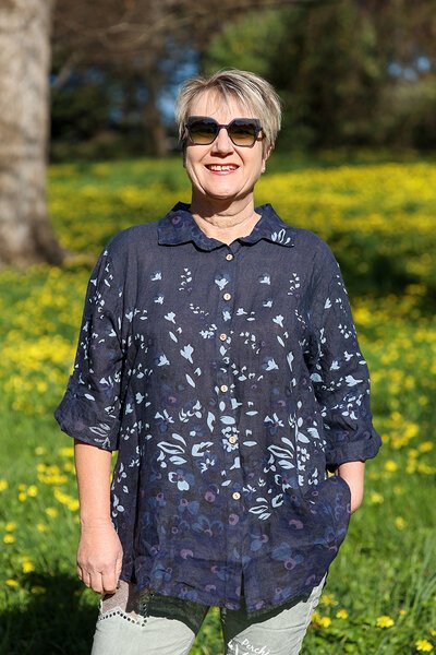 AE Luxe Floral Linen Shirt-lives-Hello Cyril.