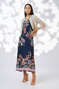 Loobies Story Mystic Rose Midi Dress