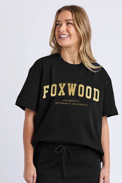 Foxwood Metallic Interval Tee-hc-new-Hello Cyril.