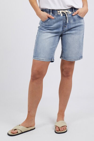 Foxwood Gabby Bermuda Short Mid Blue-hc-new-Hello Cyril.