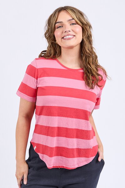Elm Spritz Stripe SS Tee-lives-Hello Cyril.