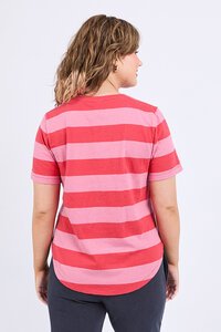 Elm Spritz Stripe SS Tee