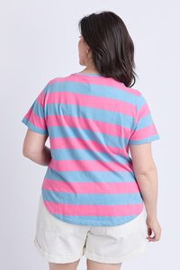 Elm Spritz Stripe SS Tee